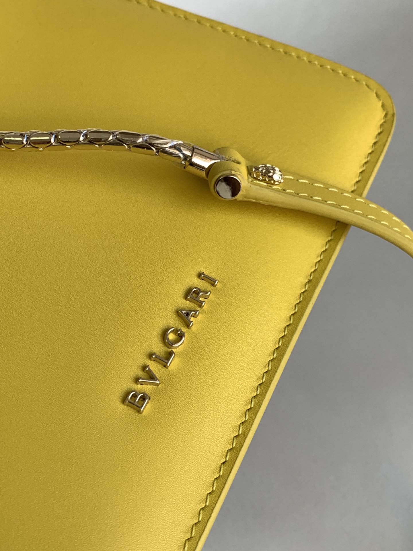 Bvlgari Serpenti Forever Small Crossbody Bag Yellow